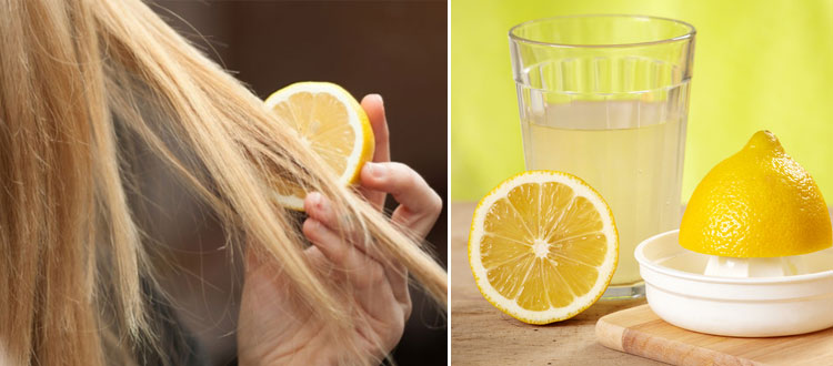 Маска для волос с лимоном