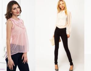 What to wear with a transparent blouse without it looking vulgar and tasteless